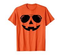 Zucca Smile Face - Jack-O'-Lantern Costume Divertente Halloween Maglietta