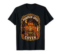 Zucca Spice Coven Witchy Halloween Funny Vintage Maglietta