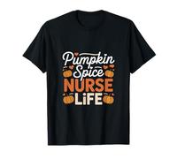 Zucca Spice Nurse Life Pumpkin Spice Nurse Maglietta