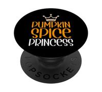 Zucca Spice Principessa Autunno Appassionato Autunno Moda PopSockets PopGrip Adesivo