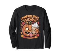 Zucca Spice Psicosi Halloween Autunno caffè Mania Autunno Maglia a Manica