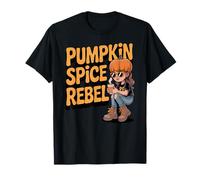 Zucca Spice Ribelle Divertente Autunno Halloween Maglietta