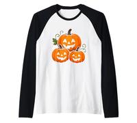 Zucca Trio Volti Sorridenti Maglia con Maniche Raglan