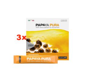 ZUCCARI 3x PAPAYA PURA Bio-fermentata da 30 bustine + OMAGGIO a scelta + COUPON