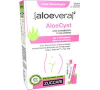 Zuccari - [aloevera]² AloeCyst Integratore Vie Urinarie Confezione 15 Stick Pack