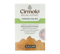Zuccari Cirmolo Relax Alpino Cirmolo Carezza Solida - sapone ricco di Olio essenziale di Cirmolo e Stella alpina - 100% puro e bio-attivo - 100 g