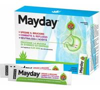 Zuccari MayDay Integratore Contro Bruciore e Acidità di Stomaco 24 Bustine