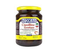 Zuccato Cipolline Borettane Aceto Balsamico - Pacco da 12 x 350 g