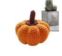 Zucche a maglia | Piccole Zucche Artificiali all'Uncinetto per l'Autunno Halloween | Centro Tavolo Decorazione Rustica Fattoria Per Vassoio Scalone Scaffale Cucina Casa | Autunno Azione Grazia