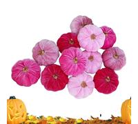 Zucche artificiali del Ringraziamento - Zucche decorative rustiche da tavolo | Estetica decorazione autunnale per feste di scena per la casa raccolta fotografia di Halloween cestino riempitivo