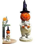 Zucche di Halloween da Ufficio, Statuette di per Halloween e Tutti i Santi per Interni ed Esterni, Decorazioni raffinate per Feste, Cucina, Soggiorno e Case infestate