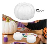 Zucche finte artificiali di Halloween, zucche in schiuma, decorazioni per il fai