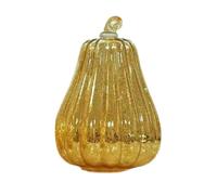 Zucche Scintillanti Lampada Decorativa Autunnale a Luce Arancione Calda con