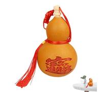 Zucche secche - Decorazioni naturali 8x8x14 cm, ornamenti di , bottiglie decorative artigianali per finestre, porte del soggiorno | Disposizione dei pezzi di accento vintage per la decorazione de