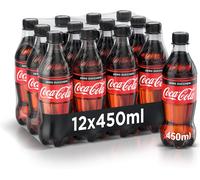 Zuccheri - 12 Bottiglie Da 450 Ml, Tutto Il Gusto Della Formula Coca-Cola Senza
