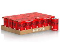 Zuccheri - 24 Lattine Da 150 Ml, Tutto Il Gusto Della Formula Coca-Cola Senza Ca