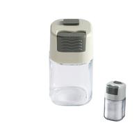 Zuccheriera in antipolvere, bottiglia per condimenti, dosatore quantitativo di sodio e calcio, eccellente per pepe nero, zucchero a velo e vari condimenti, mantiene il contenuto asciutto