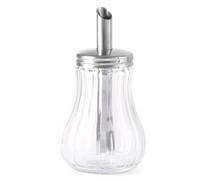 Zuccheriera in vetro con dosatore, diametro 80 mm, 200 ml - Hendi 452400