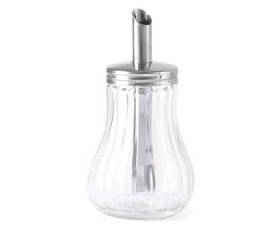 Zuccheriera in vetro con dosatore, diametro 80 mm, 200 ml - Hendi 452400