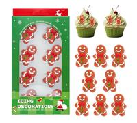 Zuccherini Natalizi, Zuccherini Decorativi per Dolci, Decorazione Natalizia Commestibile, Sprinkles per Torte, per Decorare vari Prodotti da Forno, Cupcake e Biscotti