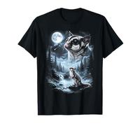 Zucchero Glider Howling at Moon 90's Retro Maglietta