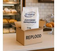 Zucchero Impalpabile 5kg - Extra Fine, Professionale e di Alta Qualità - Ideale per Uso Dolciario, Decorazioni, Glasse e Pasticceria - Con Amido, Perfetto per Uso Alimentare
