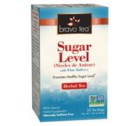 Zucchero Livello Infuso Alle Erbe con Bianco Mulberry 20 Sacchetti