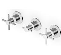 Zucchetti Helm rubinetto per lavabo da incasso acciaio ZHM695.XG3