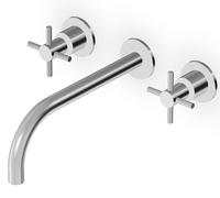 Zucchetti Helm rubinetto per lavabo da incasso acciaio ZHM761.XG2