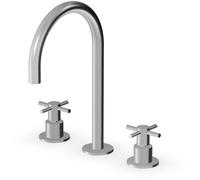 Zucchetti Helm rubinetto per lavabo verticale acciaio ZHM516.XG2