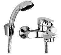 MONOCOMANDO VASCA CON DUPLEX SERIE FLAT Cromo Rubinetteria Zucchetti