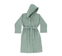 Zucchi Accappatoio con Cappuccio Spugna 400 Grammi Unisex Solotuo (M, Menta)