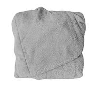 Zucchi Accappatoio da viaggio JOURNEY con cappuccio in microspugna di puro cotone Tg. M Grigio