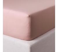 Zucchi CLIC CLAC Lenzuolo coprimaterasso Percalle Cotone 100% Pettinato con Angoli Matrimoniale 175x200 Veste Angoli Fino 30 cm Made in Italy (PEONIA)