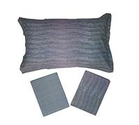 Zucchi Easy Chic Completo Copripiumino Matrimoniale in Percalle da 70 Fili, borea 3