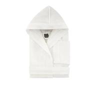 ZUCCHI SOLOTUO ACCAPPATOIO 100% cotone 260 grammi lavorazione a NIDO D'APE UOMO DONNA CON CAPPUCCIO e Tasche (IT, Testo, XXL, Regular, Regular, 1000 Bianco)