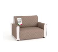 Zucchissime Copridivano 2 Posti con Braccioli Lavabile | Barriera Contro Macchie, Peli e Usura | Impermeabile Antiscivolo e Pet-Friendly | Tessuto di alta manifattura | Tenuta stabile