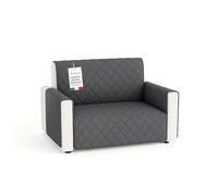 Zucchissime Copridivano 2 Posti con Braccioli Lavabile | Barriera Contro Macchie, Peli e Usura | Impermeabile Antiscivolo e Pet-Friendly | Tessuto di alta manifattura | Tenuta stabile