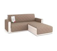 Zucchissime Copridivano 2 Posti con Penisola Lavabile | Barriera Contro Macchie, Peli e Usura | Impermeabile Antiscivolo e Pet-Friendly | Tessuto di alta manifattura | Tenuta stabile