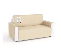 Zucchissime Copridivano 3 Posti con Braccioli Lavabile | Barriera Contro Macchie, Peli e Usura | Impermeabile Antiscivolo e Pet-Friendly | Tessuto di alta manifattura | Tenuta stabile