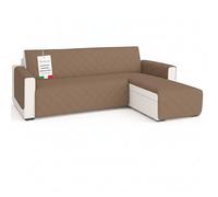 Zucchissime Copridivano 3 Posti con Braccioli Lavabile Tortora | Barriera Contro Macchie, Peli e Usura | Antiscivolo e Pet-Friendly | Tessuto di alta manifattura | Tenuta stabile | Qualità Italiana