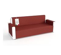 Zucchissime Copridivano 4 Posti con Braccioli Lavabile | Barriera Contro Macchie, Peli e Usura | Antiscivolo e Pet-Friendly | Tessuto di alta manifattura | Tenuta stabile | Qualità Italiana