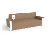 Zucchissime Copridivano 4 Posti con Braccioli Lavabile | Barriera Contro Macchie, Peli e Usura | Antiscivolo e Pet-Friendly | Tessuto di alta manifattura | Tenuta stabile | Qualità Italiana