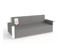 Zucchissime Copridivano 4 Posti con Braccioli Lavabile | Barriera Contro Macchie, Peli e Usura | Antiscivolo e Pet-Friendly | Tessuto di alta manifattura | Tenuta stabile | Qualità Italiana