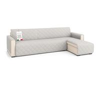 Zucchissime Copridivano 4 Posti con Penisola Lavabile | Barriera Contro Macchie, Peli e Usura | Antiscivolo e Pet-Friendly | Tessuto di alta manifattura | Tenuta stabile | Qualità Italiana