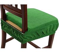 Zucchissime EGIDIOSRL Set 6 Cuscini + Omaggio EGIDIO (Strofinaccio Digitale NAPOLI PIERRE CARDIN O POUF DIGITALE AMERICA) Coprisedia Sfoderabile Imbottiti Con Molla (Misura 40x40 cm) (Verde)