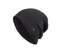 zuccotto cashmere uomo blu, Berretto Uomo Invernale Cappelli Caldi Invernali in Maglia Berretto Uomo Cappello Invernale Termico Caldo Morbido Elastico Lavorato a Maglia Sportivo, Traspirante