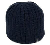 Zuccotto Uomo Cappello Invernale Lana da Ragazzo Berretto Maglia a Costine Caldo di Moda Donna Ragazza Elasticizzato Cuffia Casual Sportivo Regalo Natale Winter Autunno Inverno 2025 2026 Blu