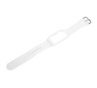 Zudoo Cinturino per Orologio, Cinturino per Orologio da 20 Mm con Custodia Leggera Ed Elegante per Gratuito (Bianco + guscio bianco)