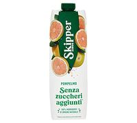 Zuegg Bevanda Skipper Pompelmo senza Zuccchero Aggiunto, 1L (Confezione da 6)
